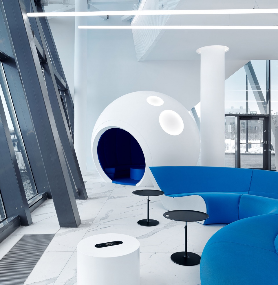 Gagarin Airport VIP lounge VOX Architects