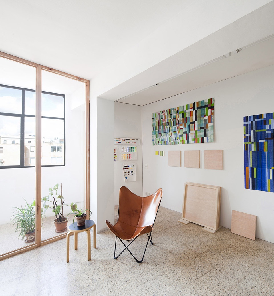studio for artist victor perez porro barcelona