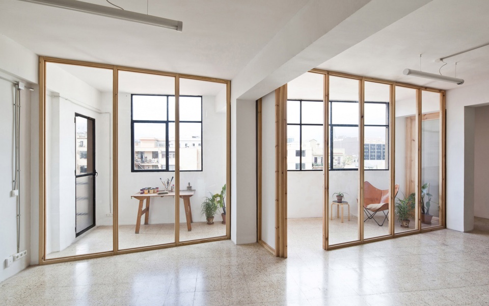 studio for artist victor perez porro barcelona