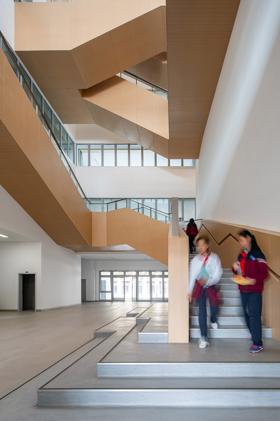 The New Bund School of No.2 Secondary School of East China Normal University Atelier Z DPLUS