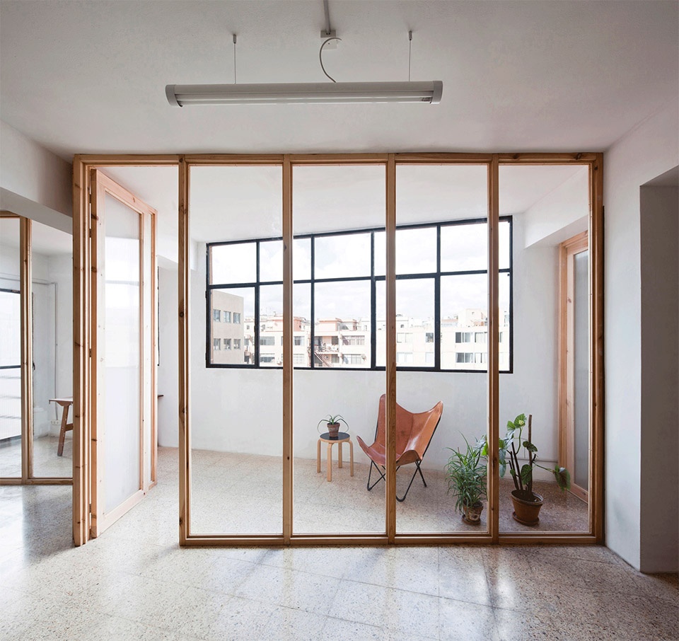 studio for artist victor perez porro barcelona