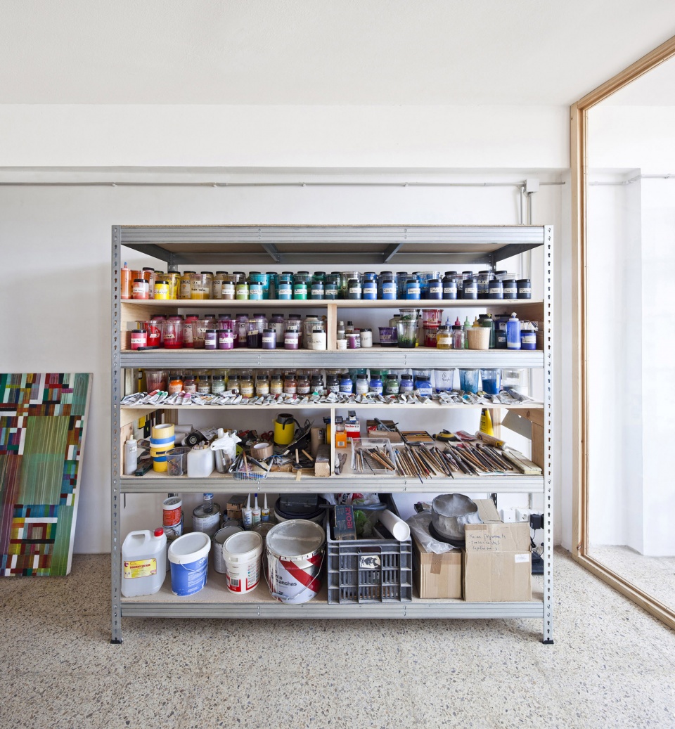 studio for artist victor perez porro barcelona
