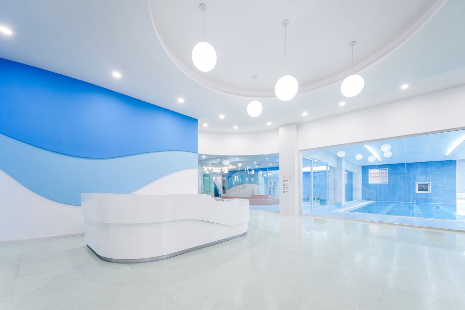 Chang Chun Time Cube Swimming Fitness Center China by STEPS architecture design