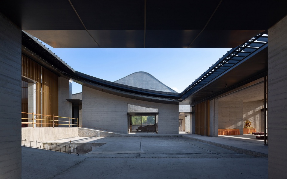 shanghai pudong guoqing temple by shenzhen multiarch architectural design and consulting