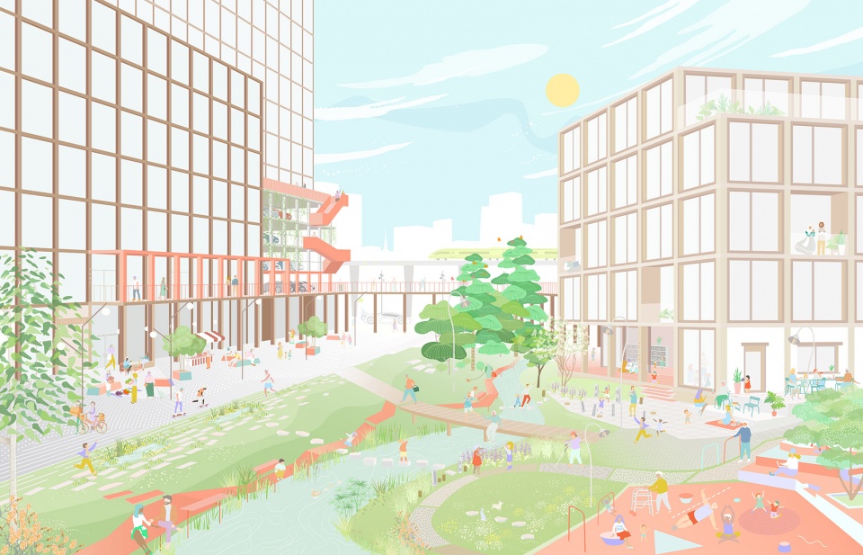 towards a healthy city by foot felixx landscape architects planners
