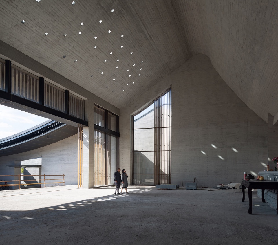 shanghai pudong guoqing temple by shenzhen multiarch architectural design and consulting