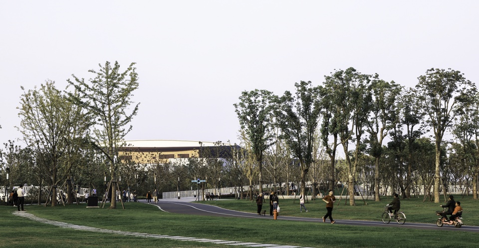 zi lang park china by aecom