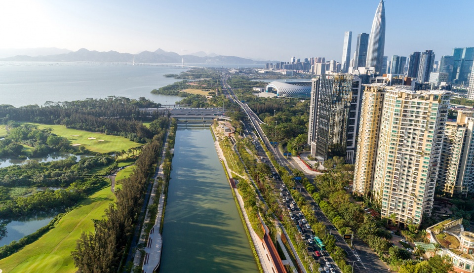 Dasha River Ecological Corridor Shenzhen by AECOM