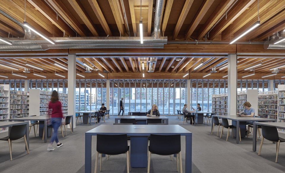 Billie Jean King Main Library by SOM