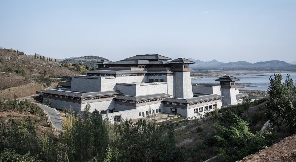 nishan sacredland great learning hall china by oi architects design office