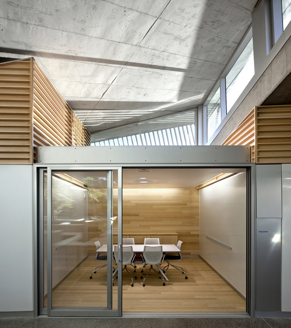 columbia building by skylab