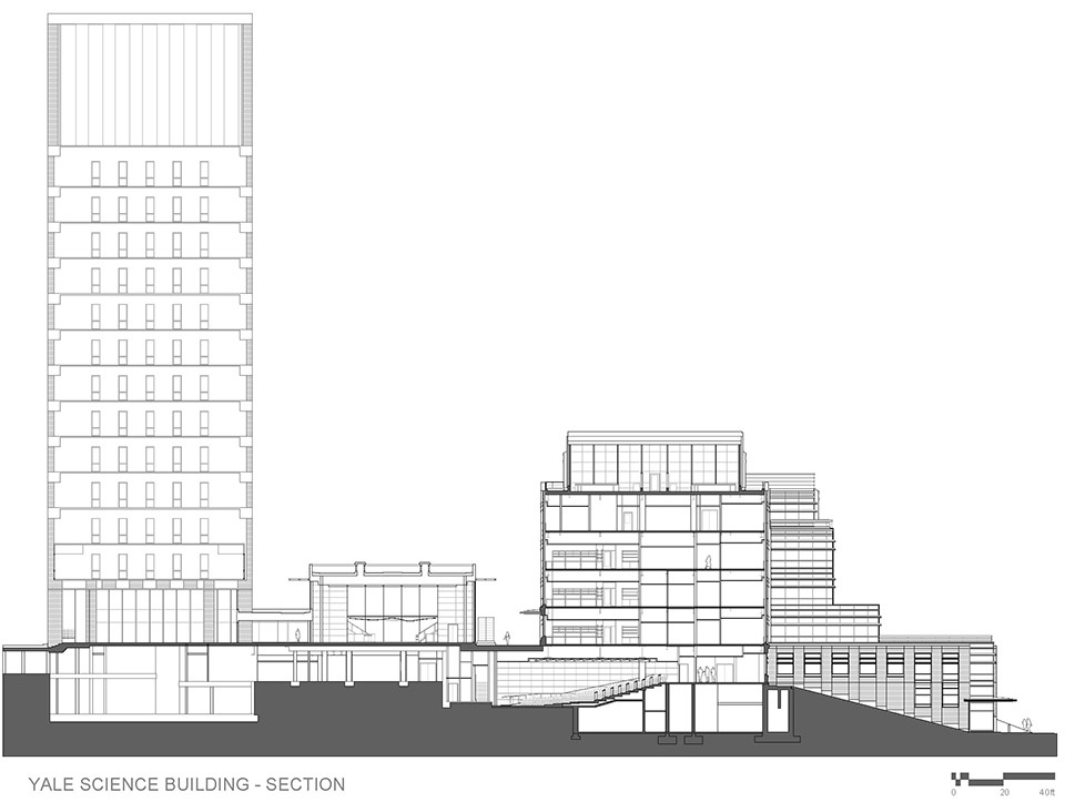 Yale Science Building by Pelli Clarke Pelli Architects