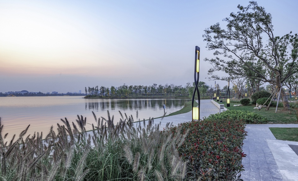 zi lang park china by aecom