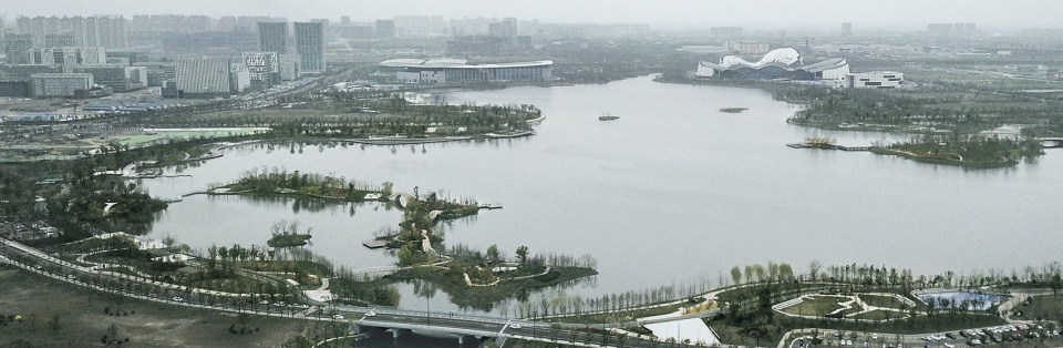 zi lang park china by aecom