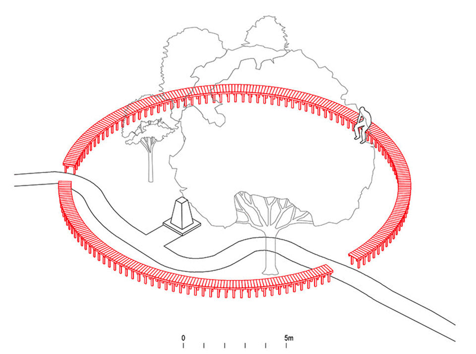 Infinity Bench by Azócar Catrón