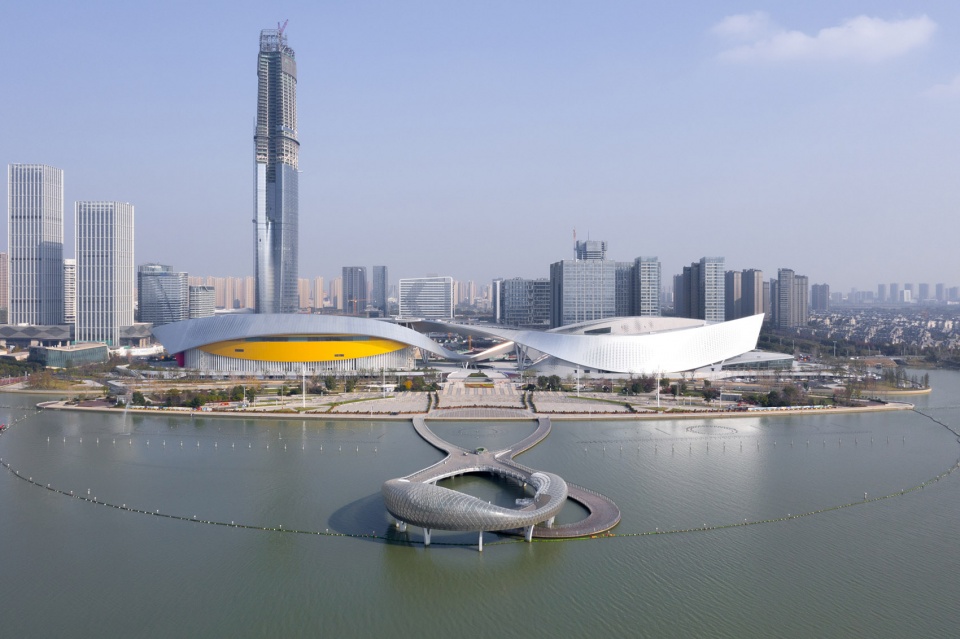 suzhou bay grand theater china by christian de portzamparc 1
