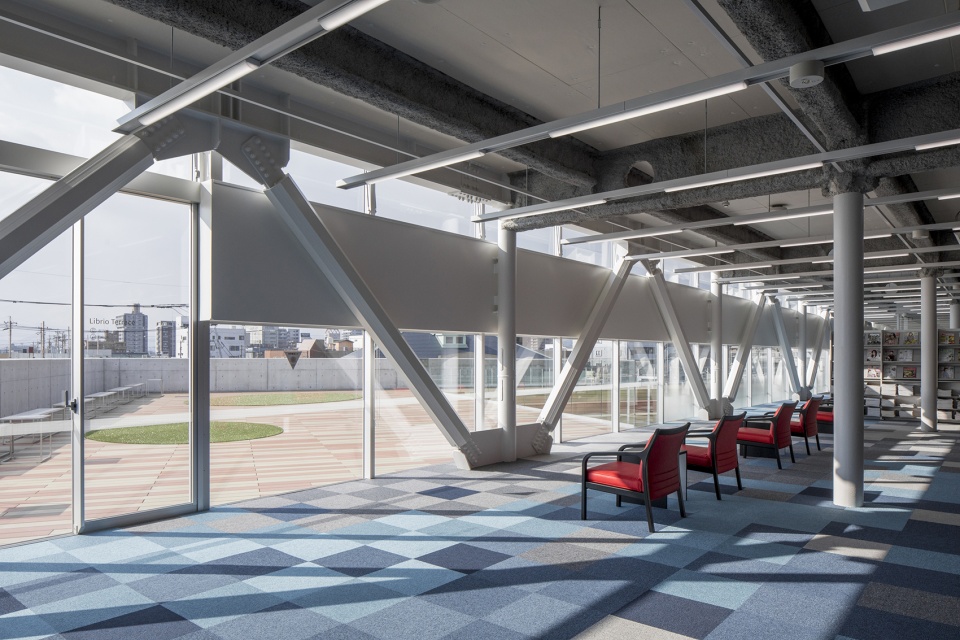 librio yukuhashi libaray by mikami architects