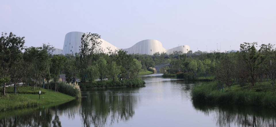 zi lang park china by aecom