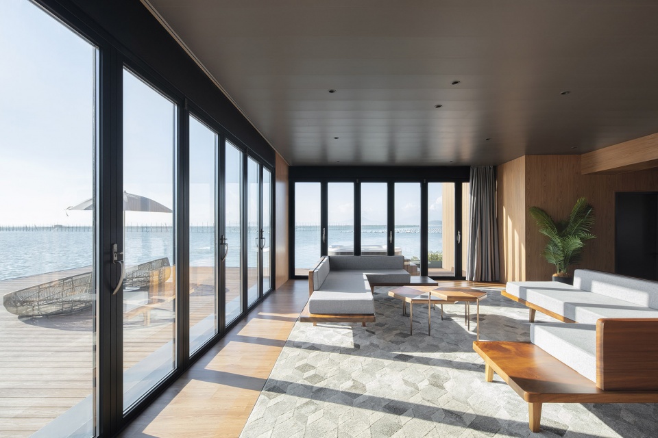 hi sea floating hotel china by balance design