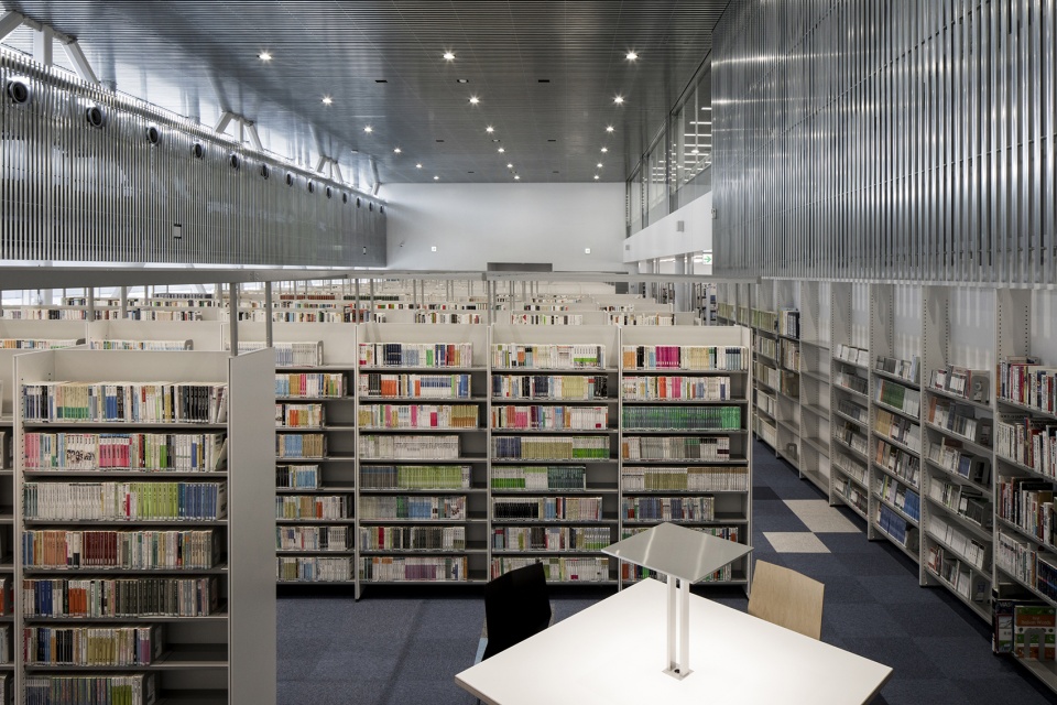 librio yukuhashi libaray by mikami architects