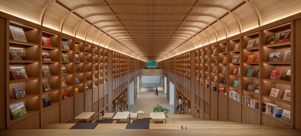 library of zijin campus nanjing normal university china by duts design