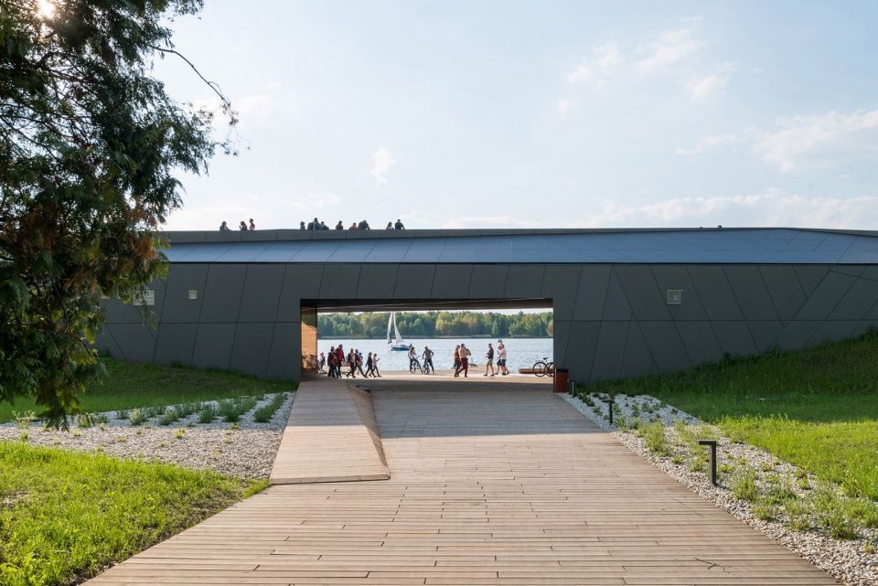 Canoeing training center MOSM in Tychy by RS Robert Skitek