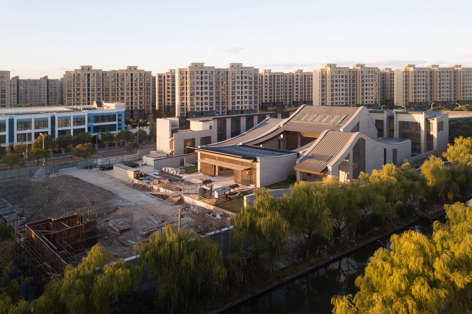 shanghai pudong guoqing temple by shenzhen multiarch architectural design and consulting