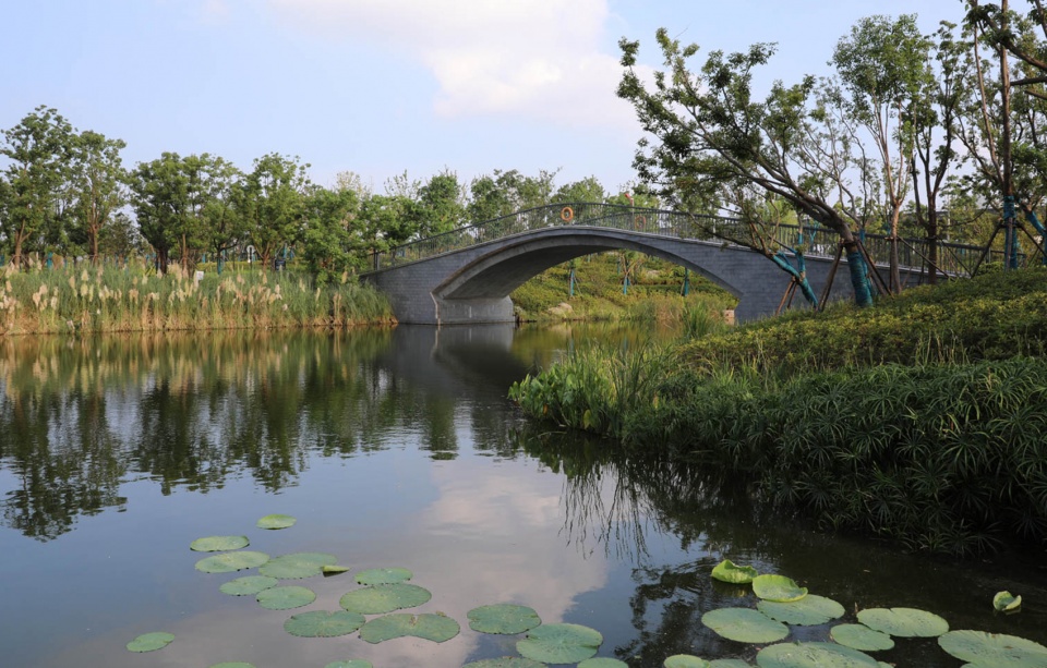 zi lang park china by aecom