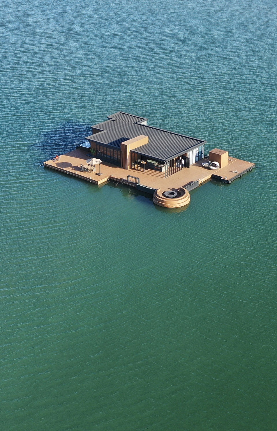 hi sea floating hotel china by balance design