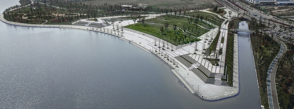 zi lang park china by aecom