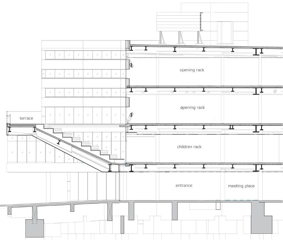 librio yukuhashi libaray by mikami architects