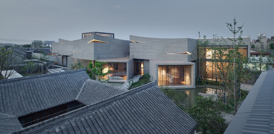 cultural characteristic block of wang zengqi memorial hall china by tjad