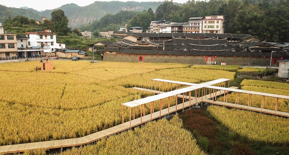rice pavilion in fujian china by wiki world advanced architecture lab 960x516