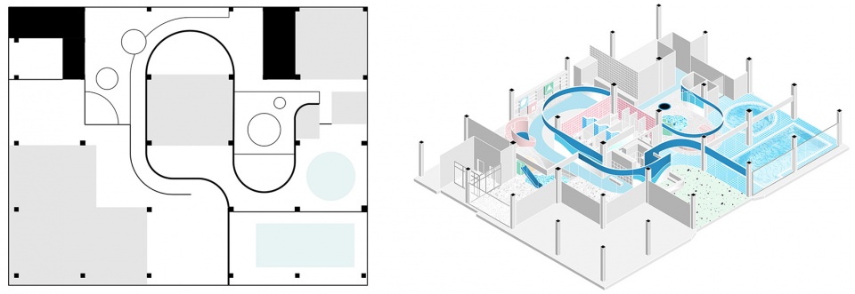 Chang Chun Time Cube Swimming Fitness Center China by STEPS architecture design