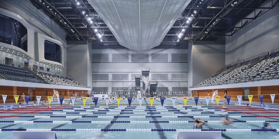 Interior Design of Ningbo Olympic Sports Center CCDI Huili Design Center