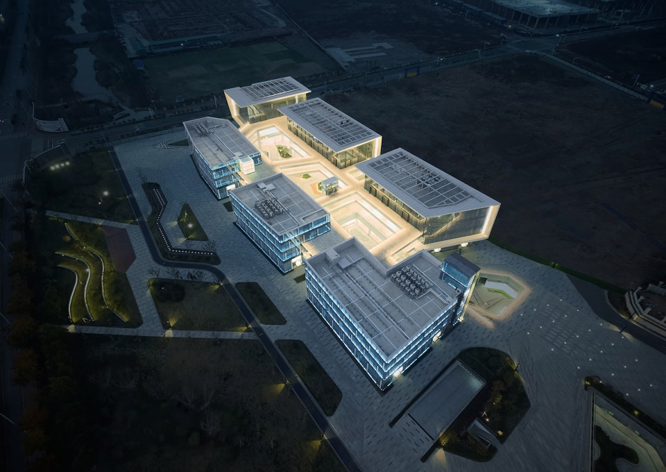5G Industrial Internet International Innovation Center City Town Architects
