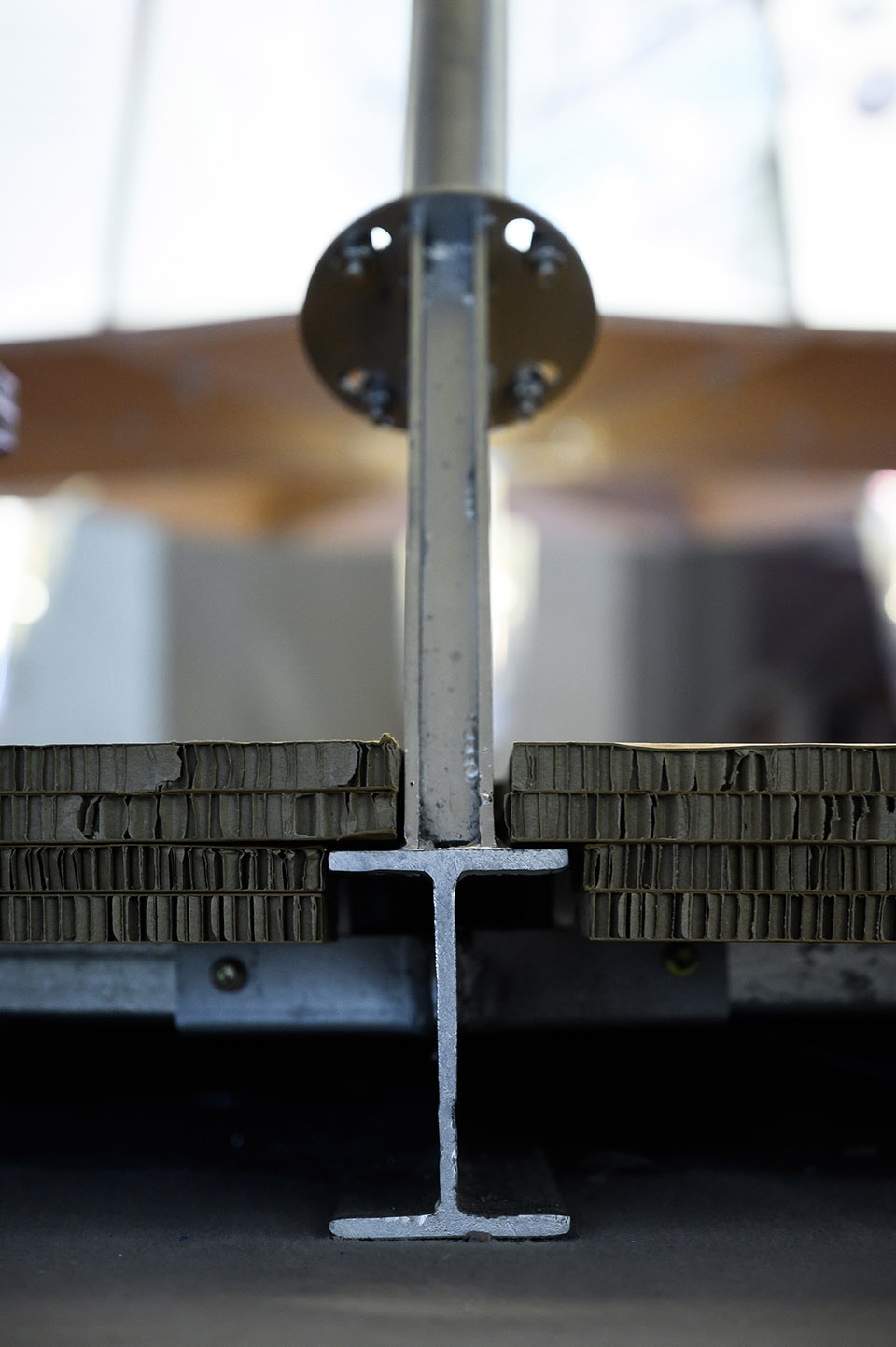 joints pavilion iii sand clock installation china by roarc renew