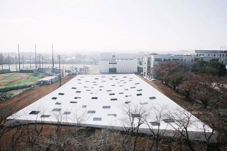 plaza of kanagawa institute of technology by junya ishigamiassociates