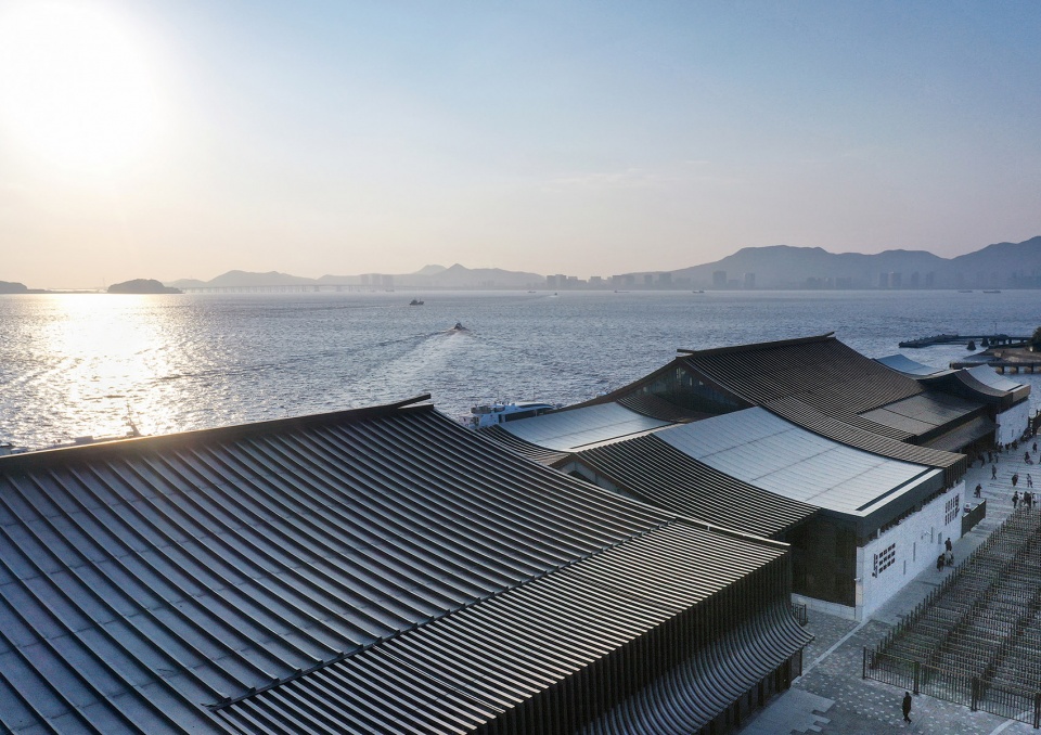 Putuo Mountain New Passenger Transportation Center China by UAD