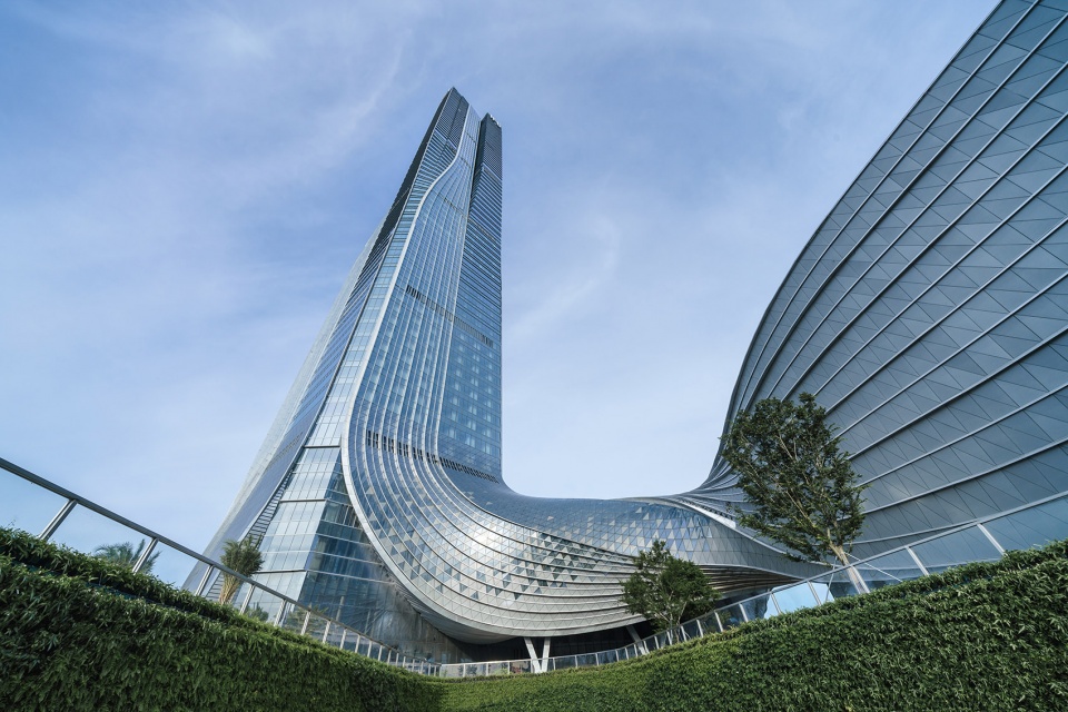 hengqin international financial center china by aedas