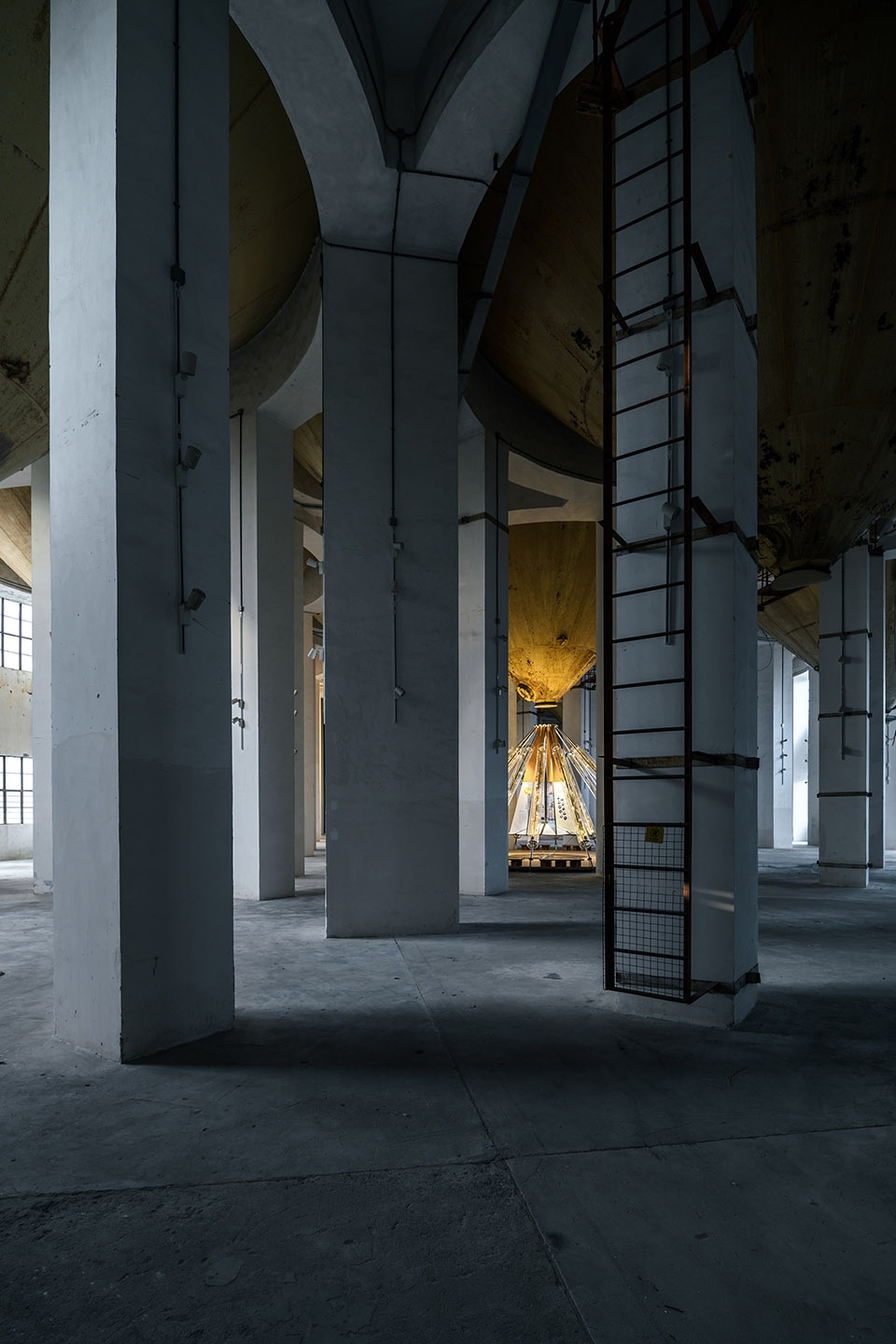 joints pavilion iii sand clock installation china by roarc renew