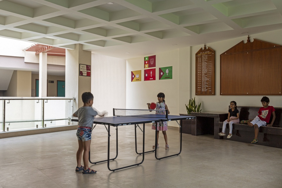 the mann school white flower hall girls hostel by envisage