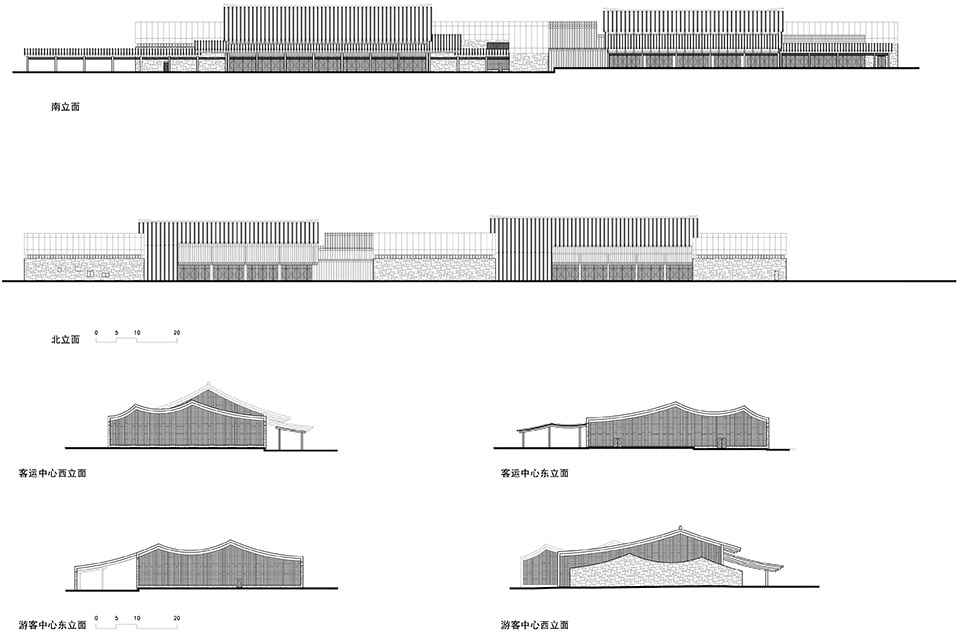 Putuo Mountain New Passenger Transportation Center China by UAD
