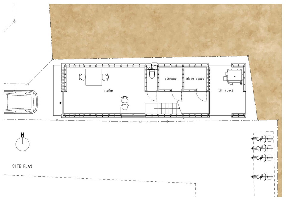 House for Pottery Festival by Office for Environment Architecture