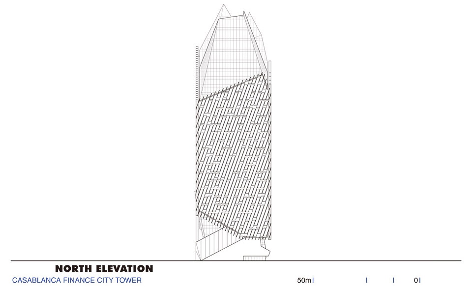 Casablanca Finance City Tower by Morphosis