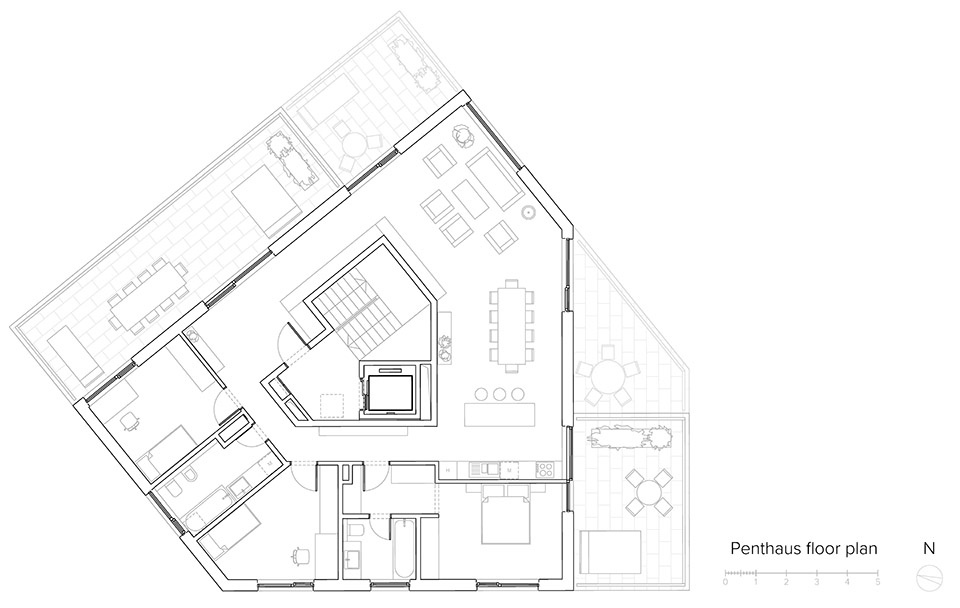 SA43 Apartments Project by Numbernow studio and Balazs Szelecsenyi