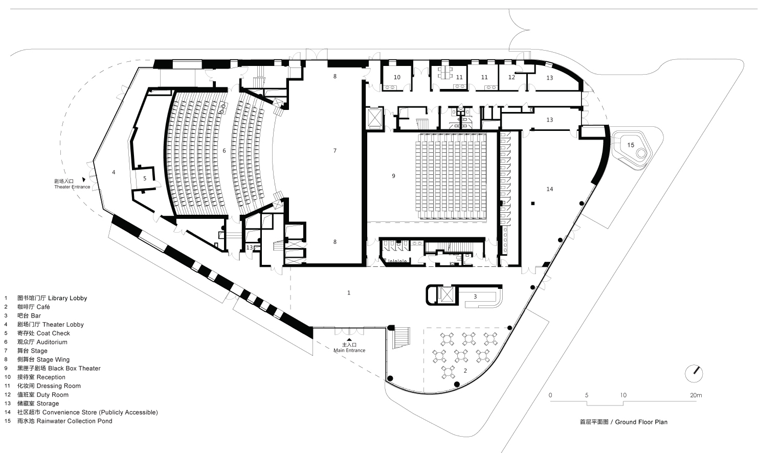 pinghe bibliotheater china by open architecture