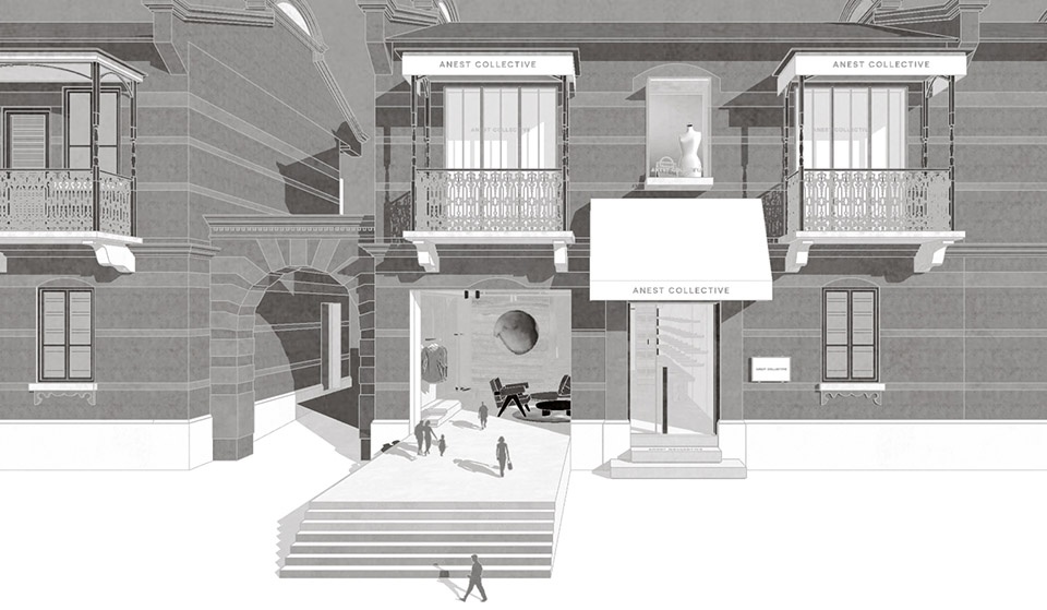 the building crease anest collective by waterfrom design