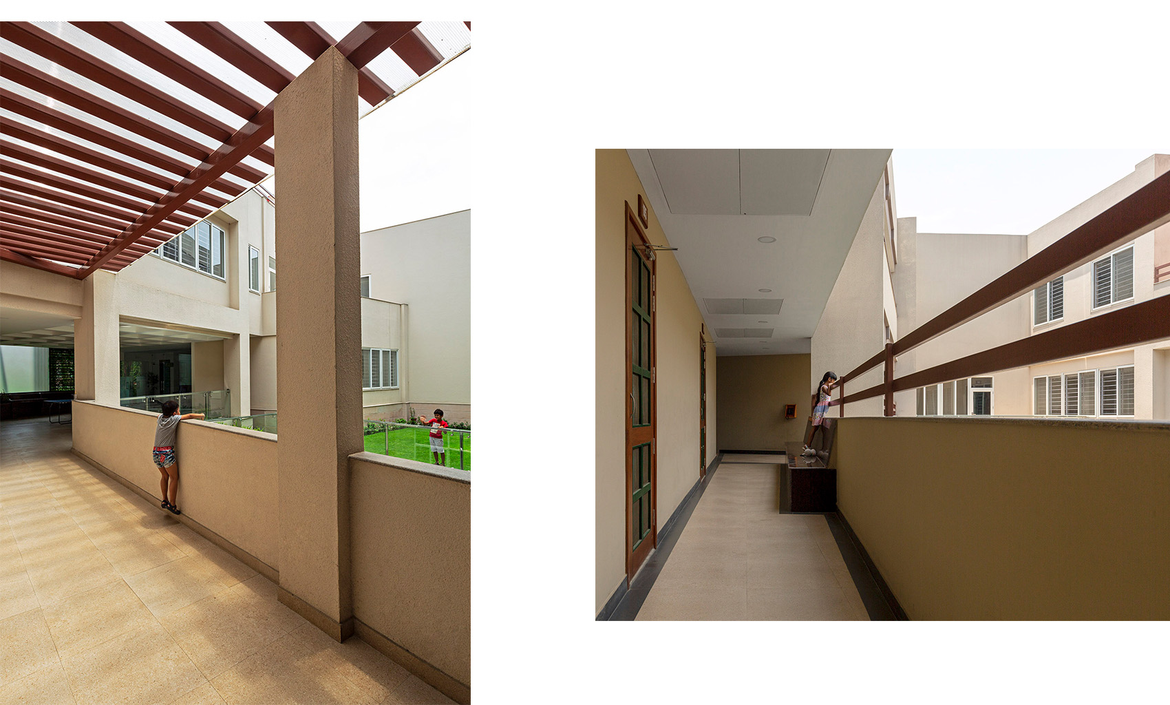 the mann school white flower hall girls hostel by envisage