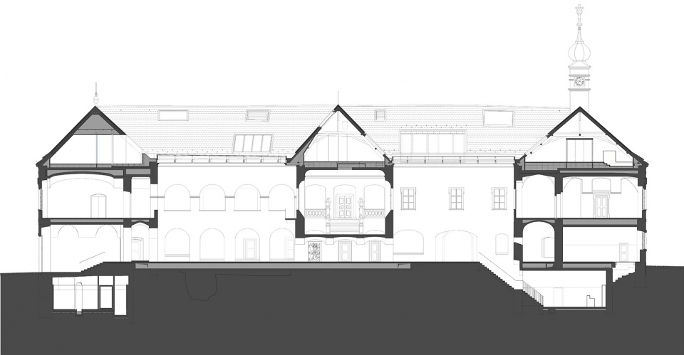 reconstruction modernization and extension of historic town hall of buda by hetedik muterem ltd